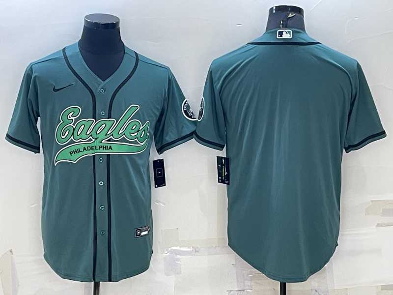 Men's Philadelphia Eagles Blank Green With Patch Cool Base Stitched Baseball Jersey,We sell and wholesale Men's Philadelphia Eagles Blank Green With Patch Cool Base Stitched Baseball Jersey on line form chian!
